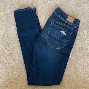 American Eagle distressed skinny jeans